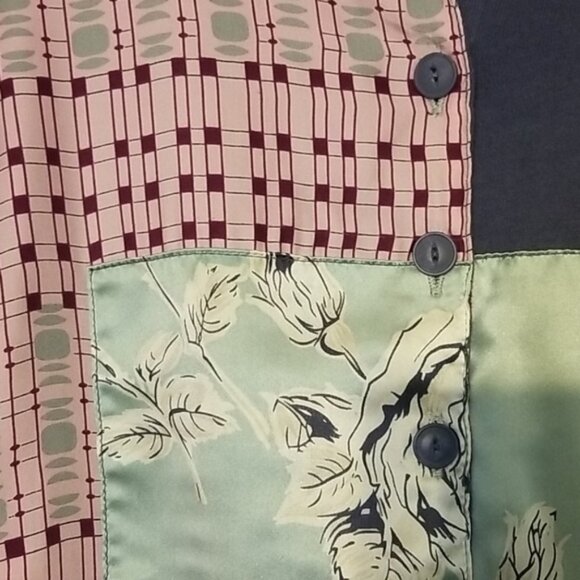 Anthropologie Guinevere patchwork cardigan sweater XS - Picture 5 of 8